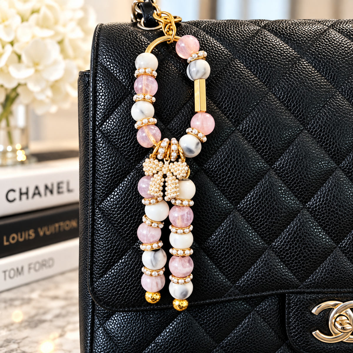 Pretty in Pink 🎀 Bag Charm