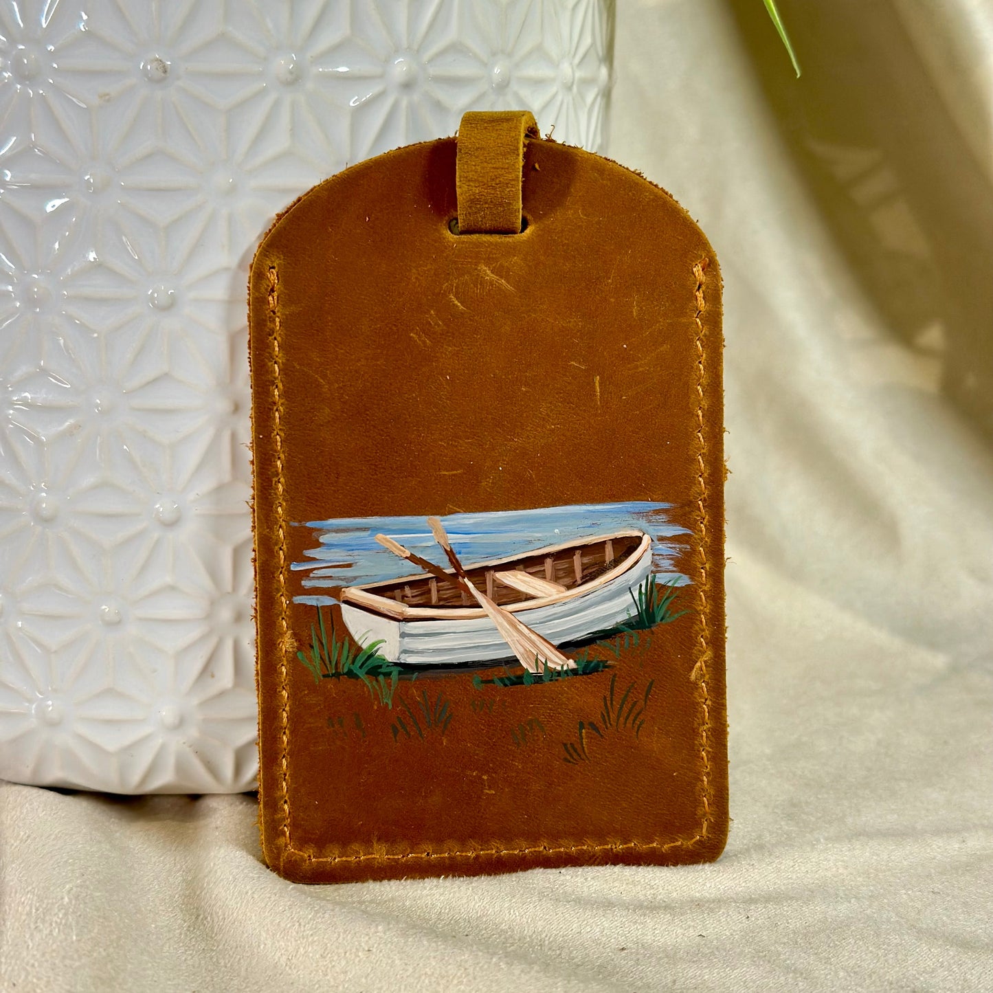 Hand painted Louis Vuitton Bag