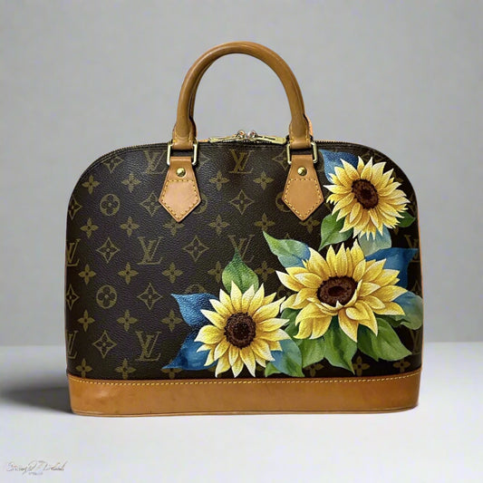 Louis Vuitton with Sunflowers