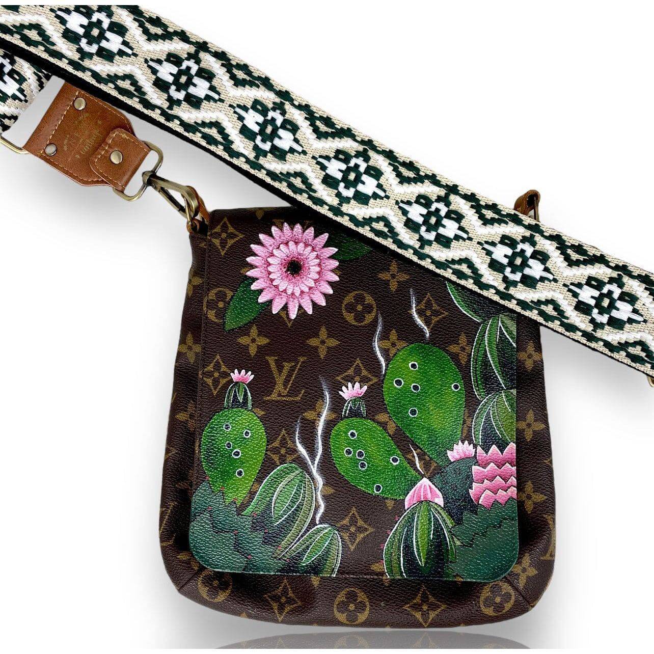 Hand painted Louis Vuitton Bag