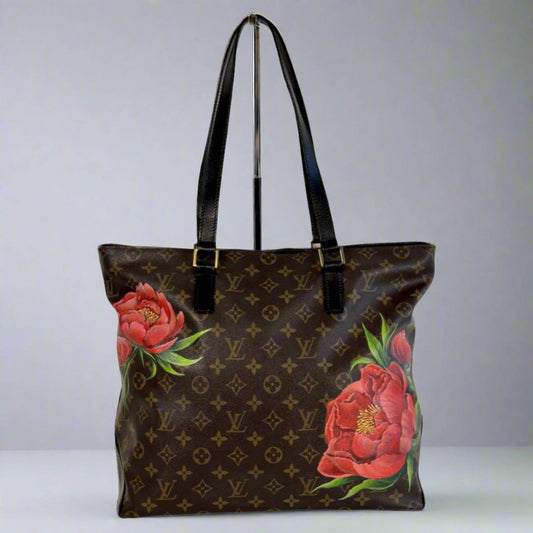 Hand painted Louis Vuitton Bag