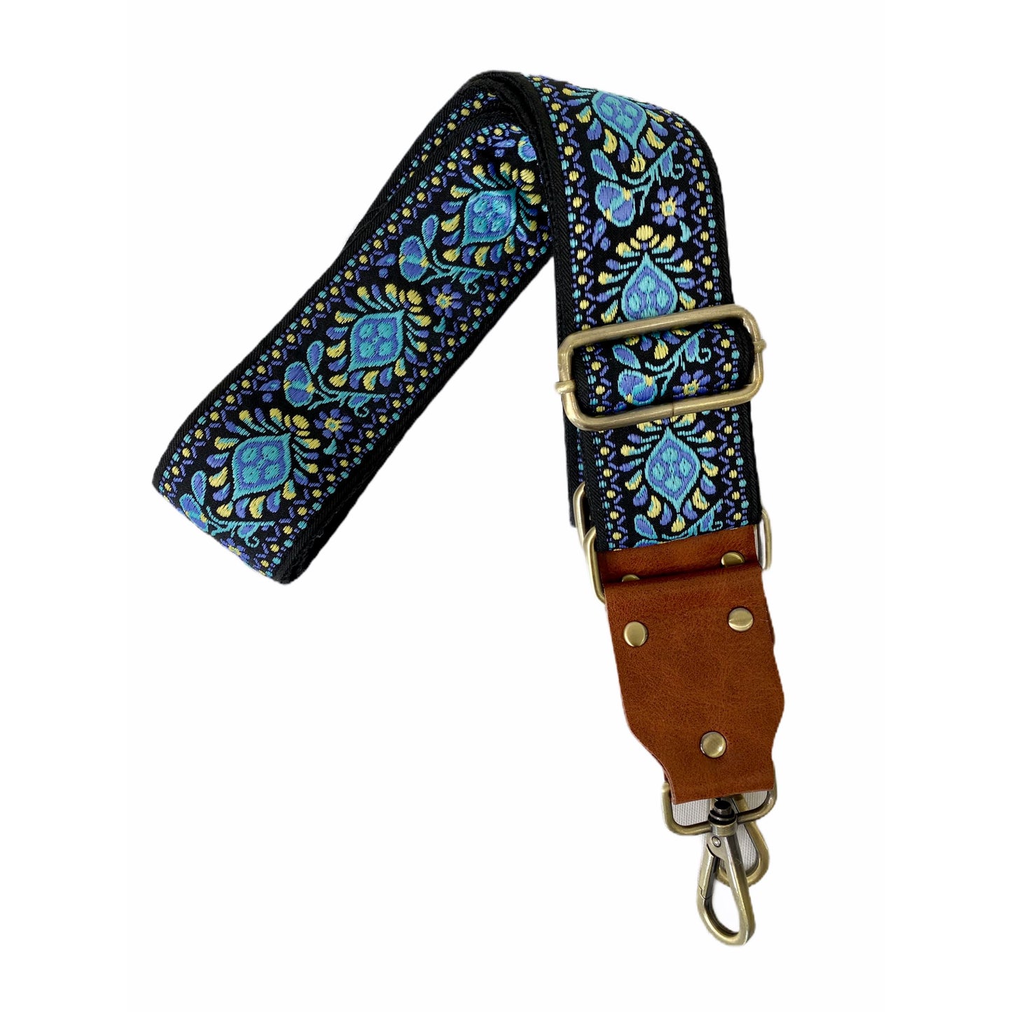 Conflicting Waves Handbag Strap by New Vintage
