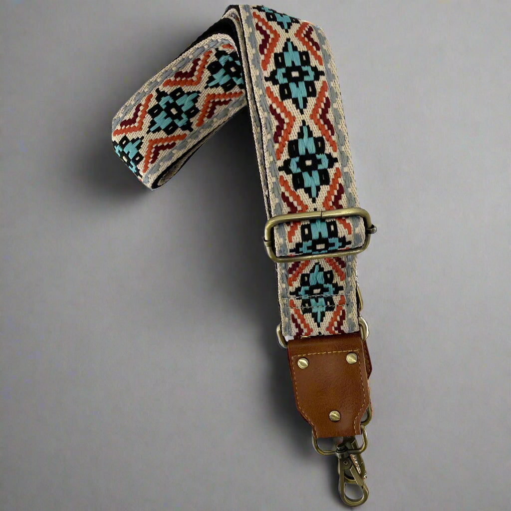 Turquoise Tails Handbag Strap Strap by New Vintage