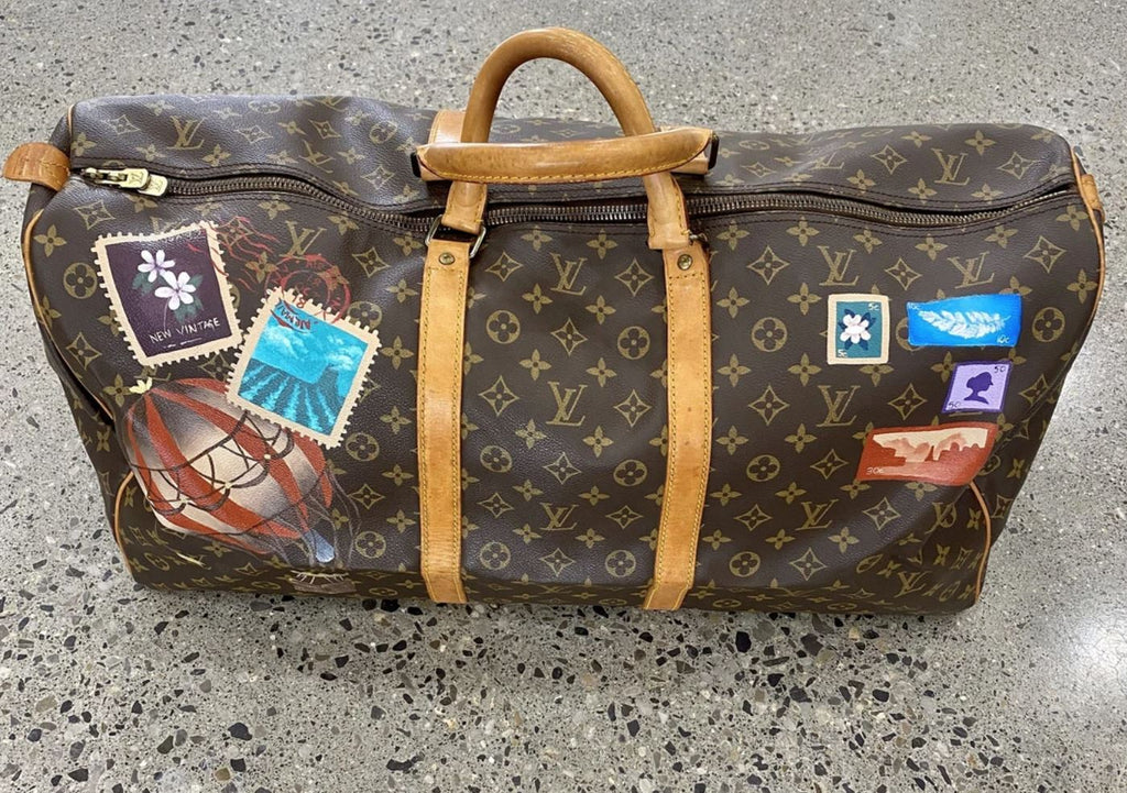 First LV bag! Summer Watercolor Keepall : r/Louisvuitton