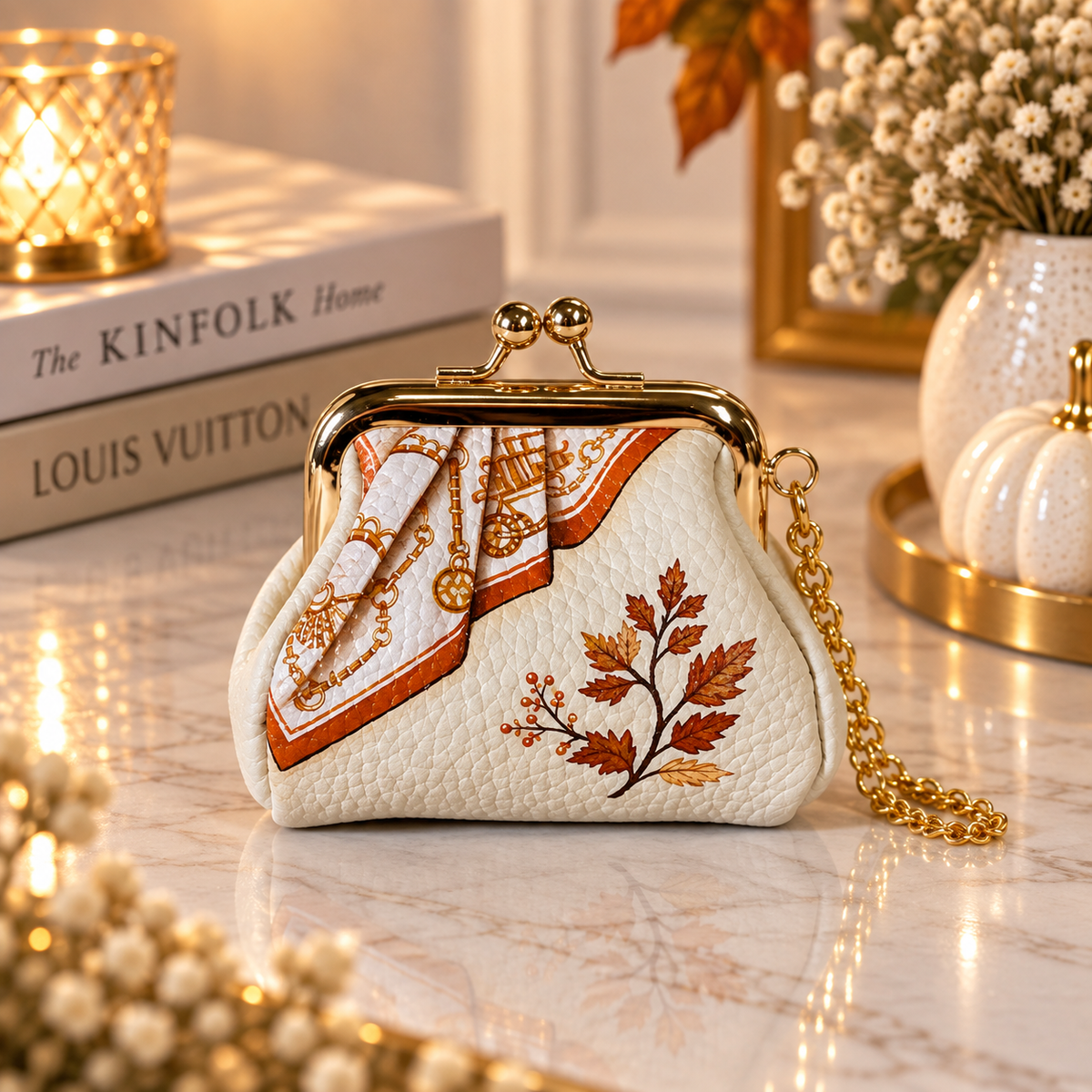 Hand painted Louis Vuitton Bag