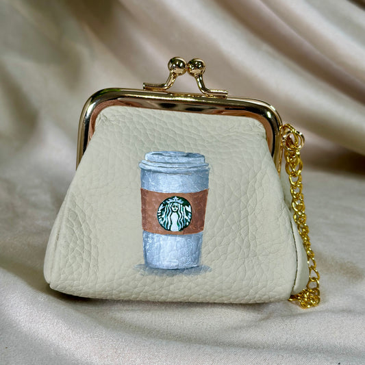 Hand painted Louis Vuitton Bag