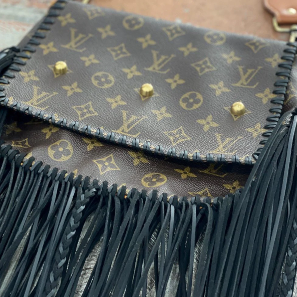 Hand painted Louis Vuitton Bag