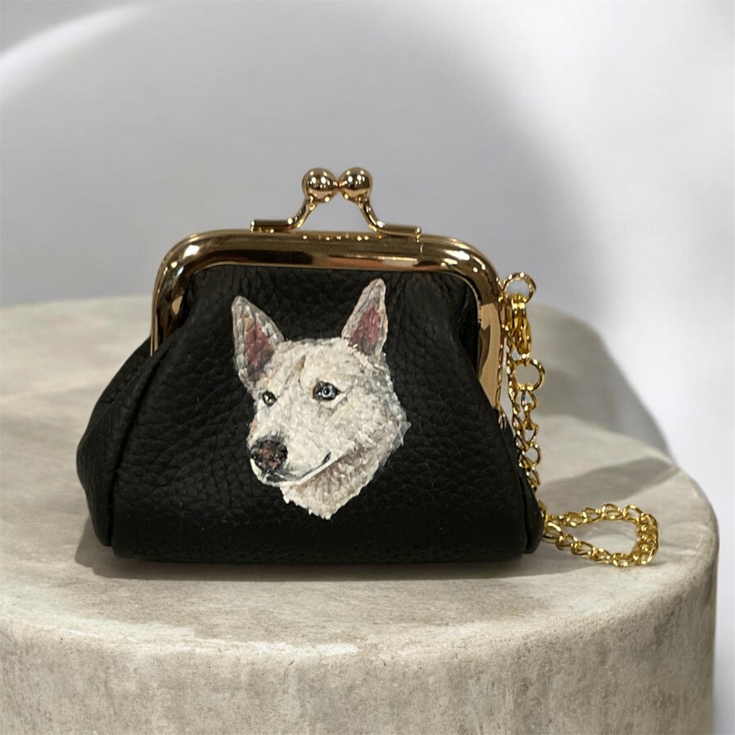 Hand painted Louis Vuitton Bag