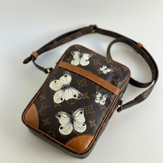 Preloved Louis Vuitton Custom Painted by New Vintage Handbags