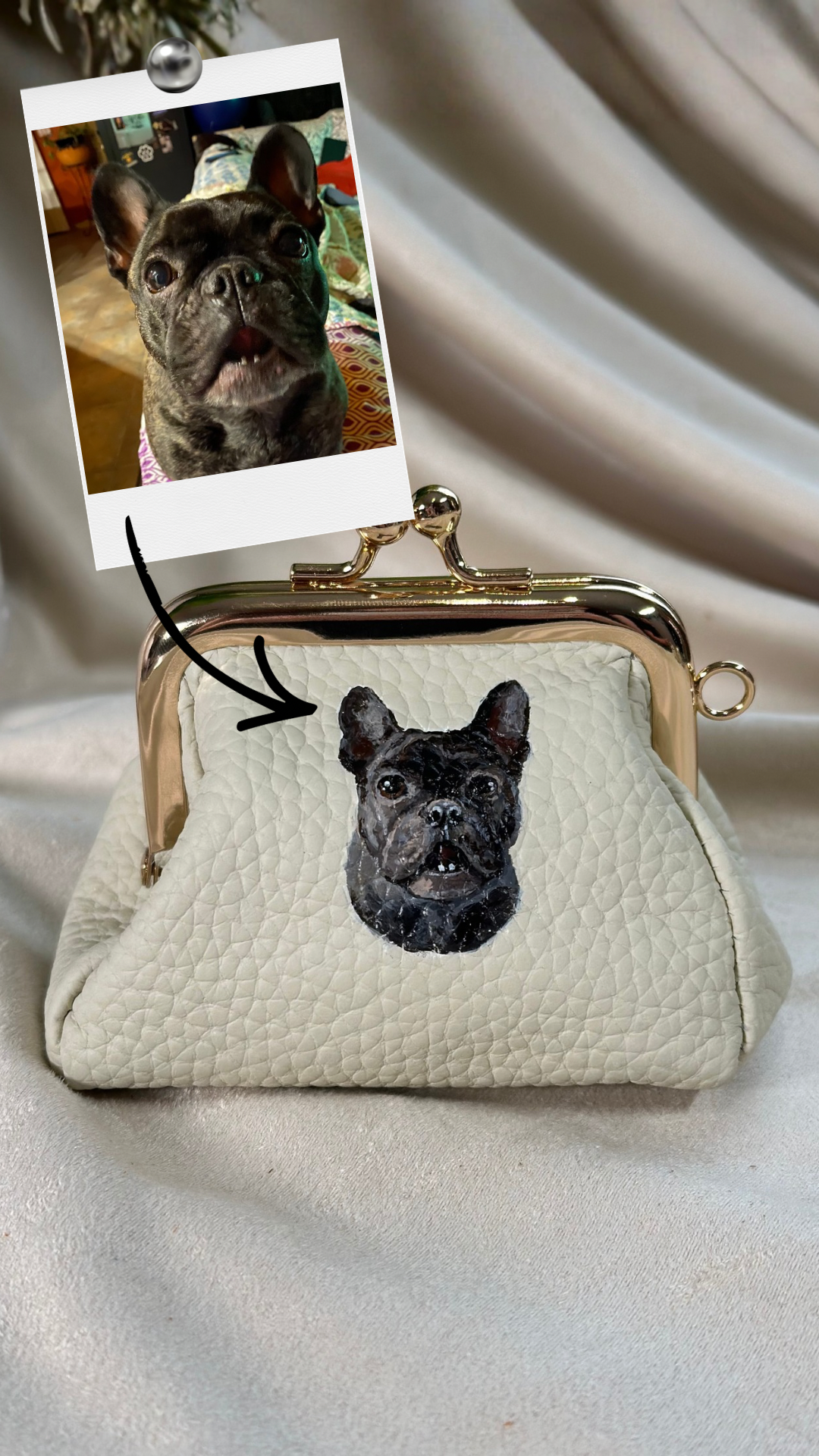 Custom Pet Portrait Pouch