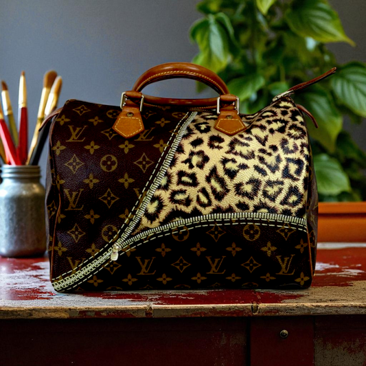 Detailed Metallic Unzipped Cheetah
