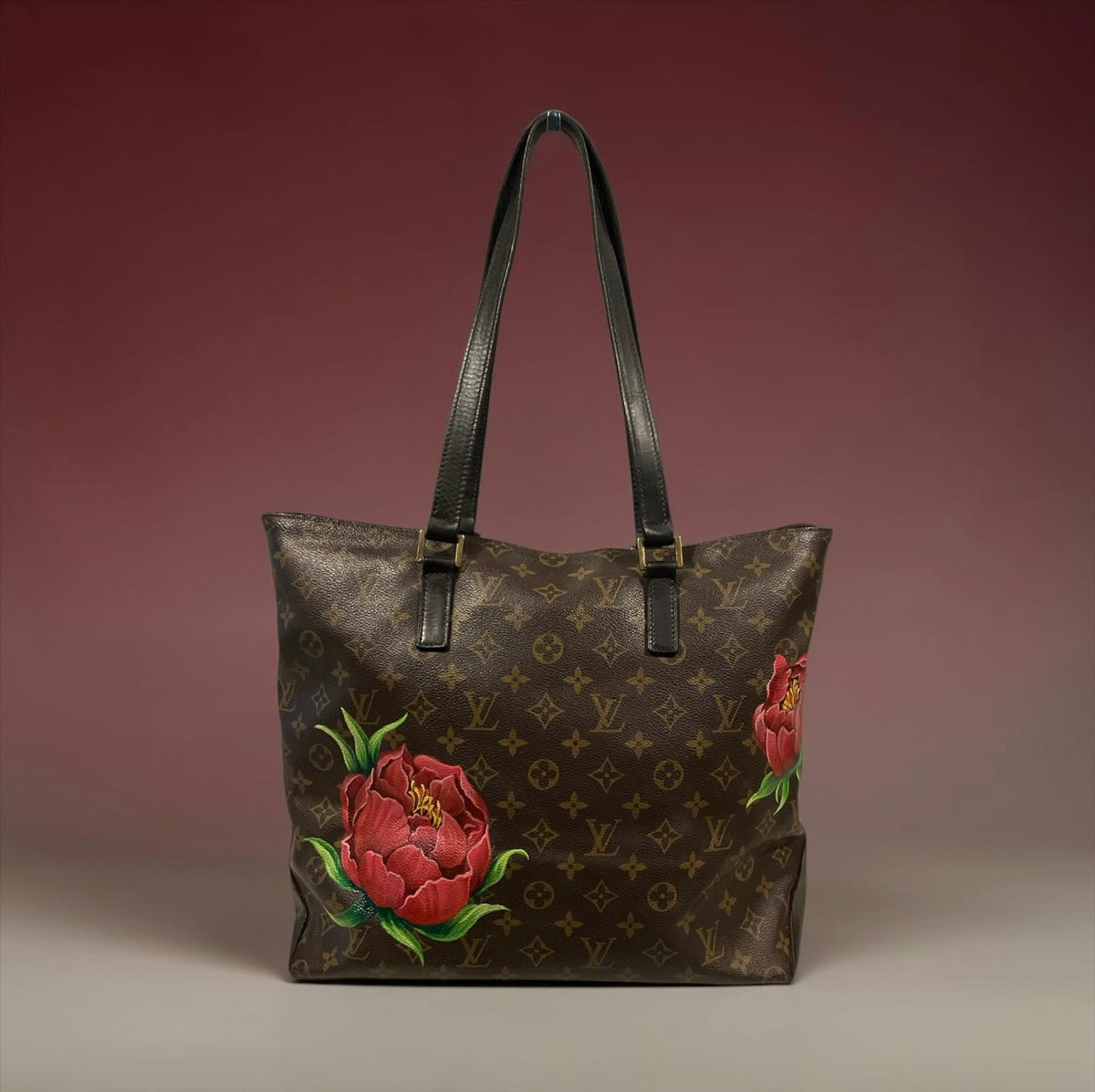 Louis Vuitton Hand-Painted - Poppies Peony