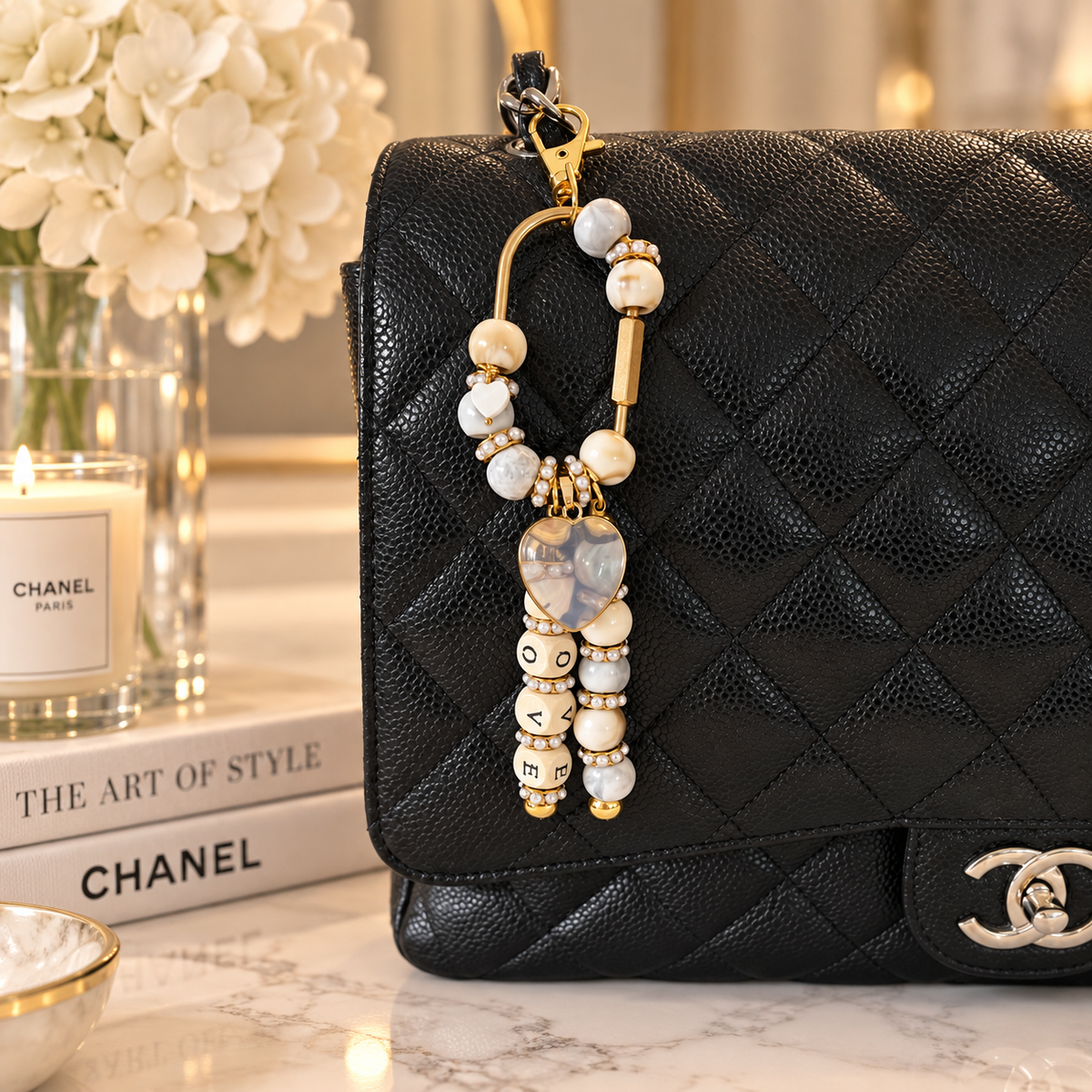 Clearly Love - Bag Charm
