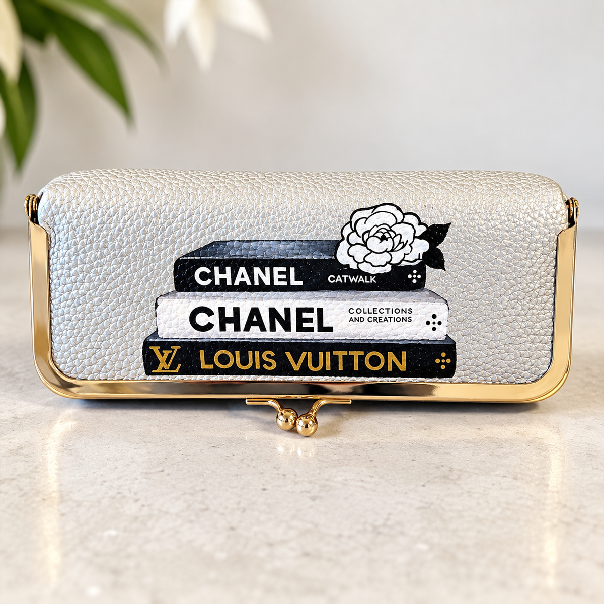 Hand painted Louis Vuitton Bag