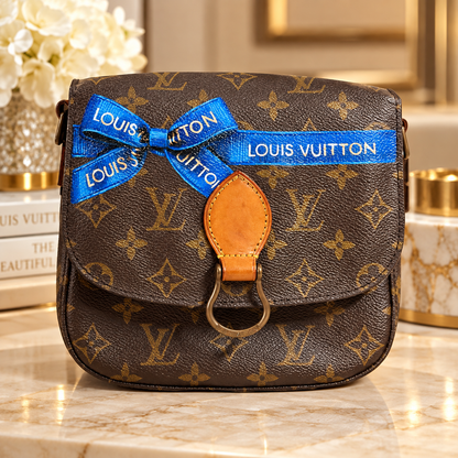 Collector's Edition- LV Ribbon Artwork- Preloved Louis Vuitton St. Cloud