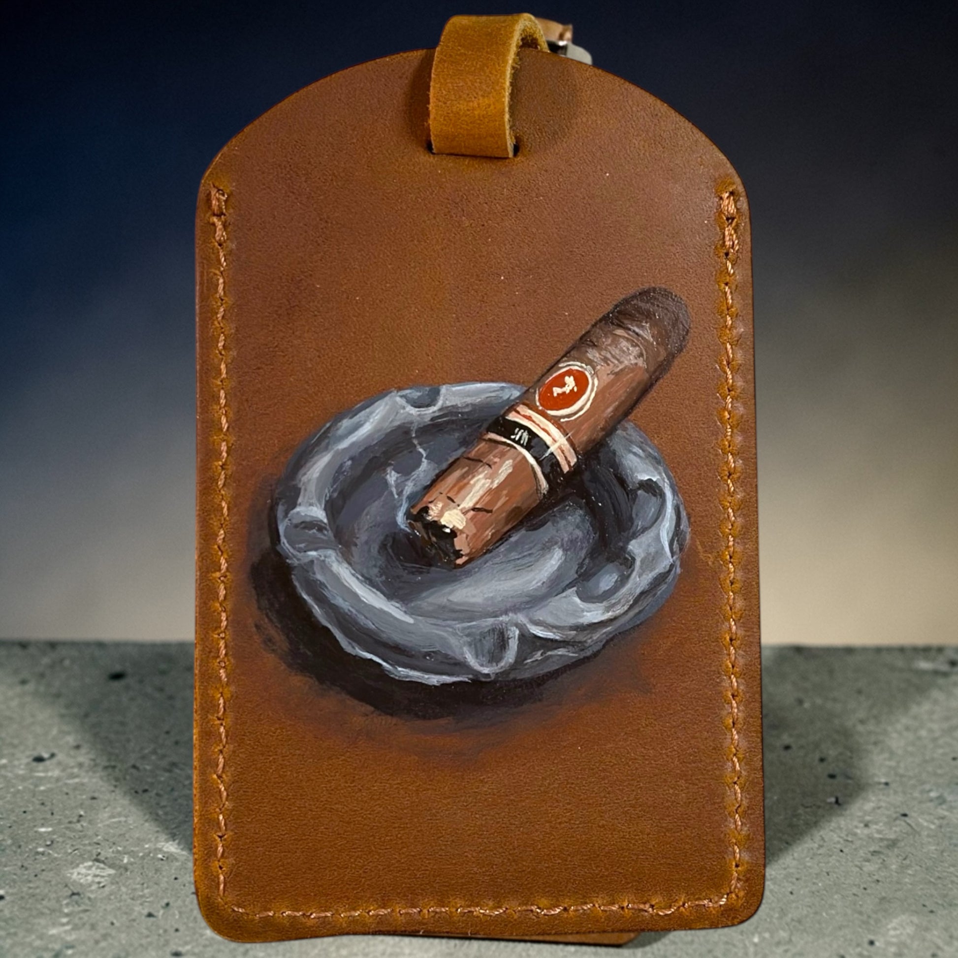Hand painted Louis Vuitton Bag