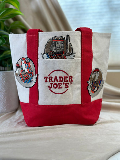Artful -Trader Joe's Mini Tote Bag - Red