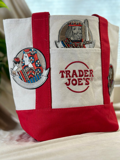 Artful -Trader Joe's Mini Tote Bag - Red