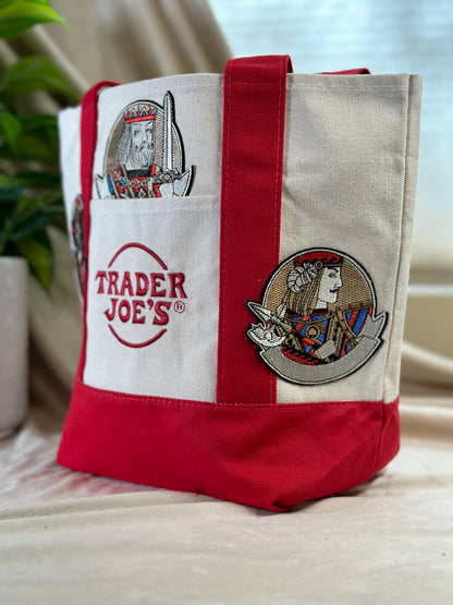 Artful -Trader Joe's Mini Tote Bag - Red