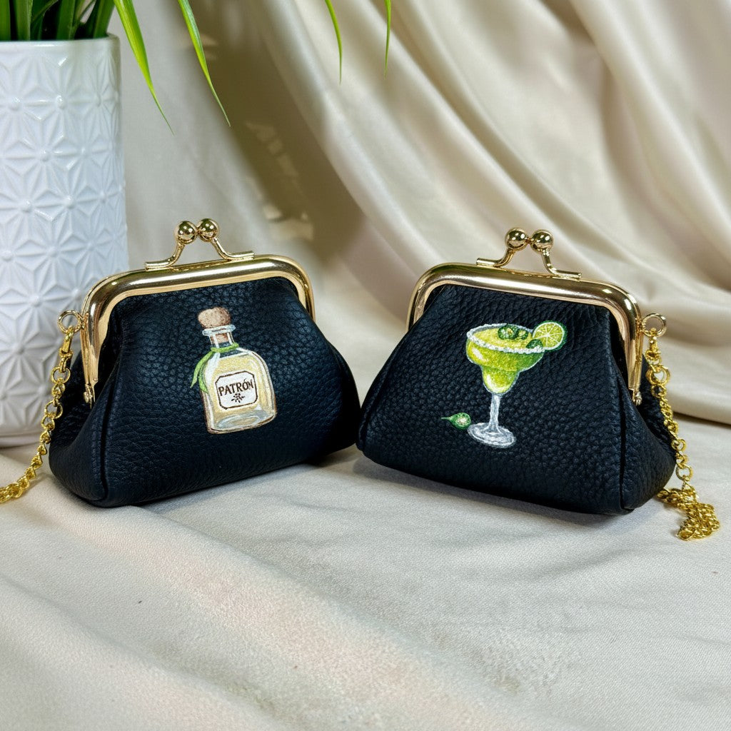 Hand painted Louis Vuitton Bag
