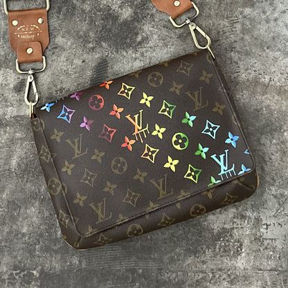 Hand painted Louis Vuitton Bag