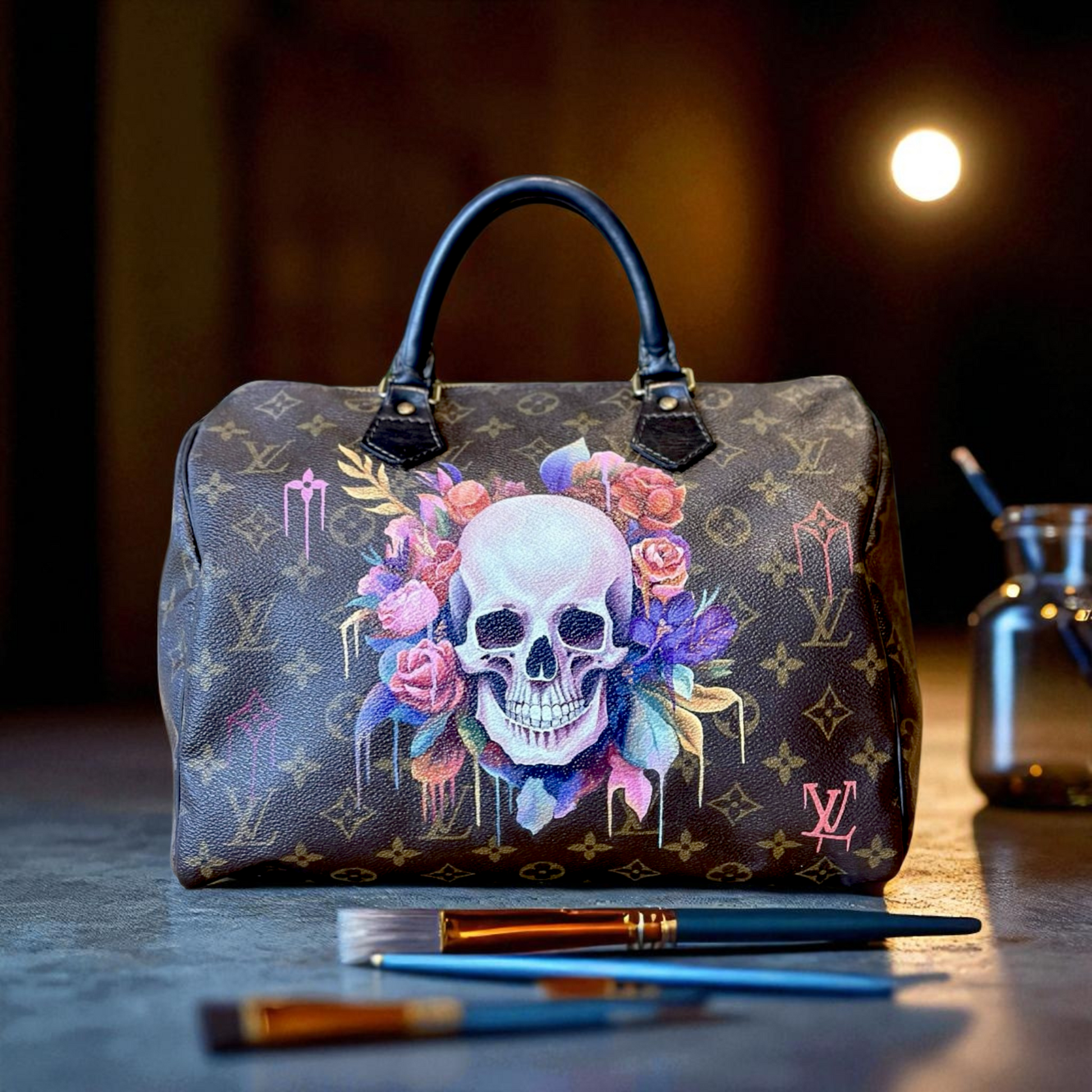 Designer Bags Louis Vuitton Painted Bag Designer Bags Louis