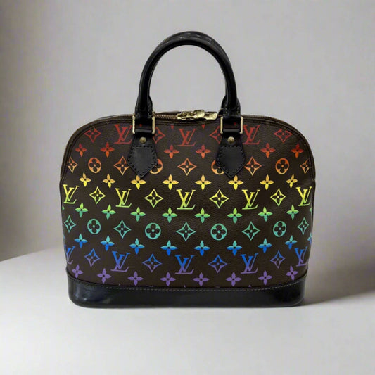 Hand painted Louis Vuitton Bag