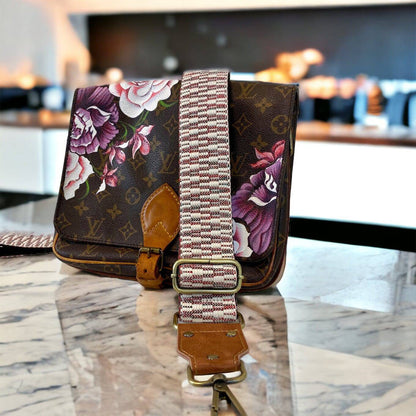 Hand painted Louis Vuitton Bag