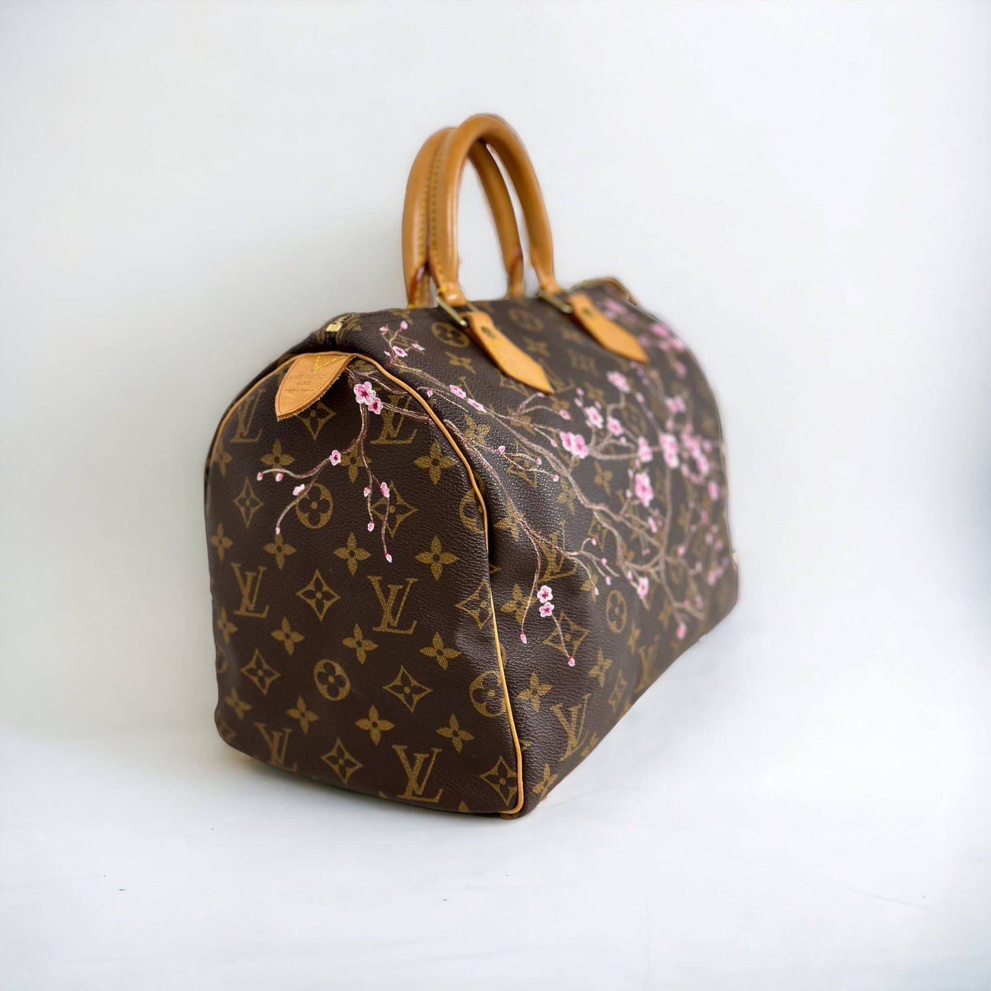Hand painted Louis Vuitton Bag