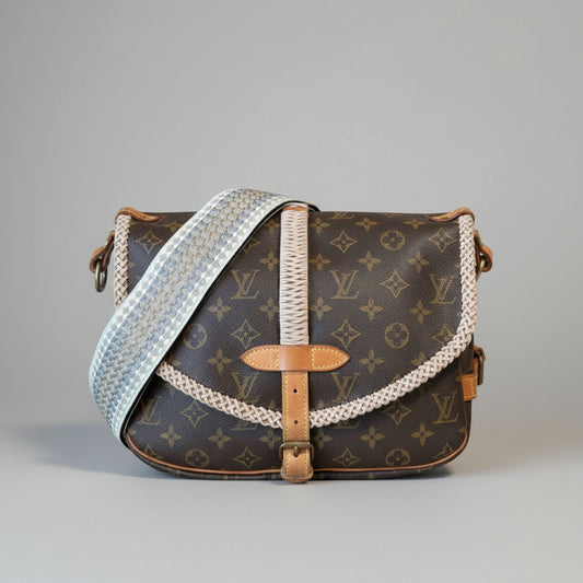 Hand painted Louis Vuitton Bag