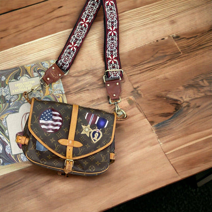 Hand painted Louis Vuitton Bag