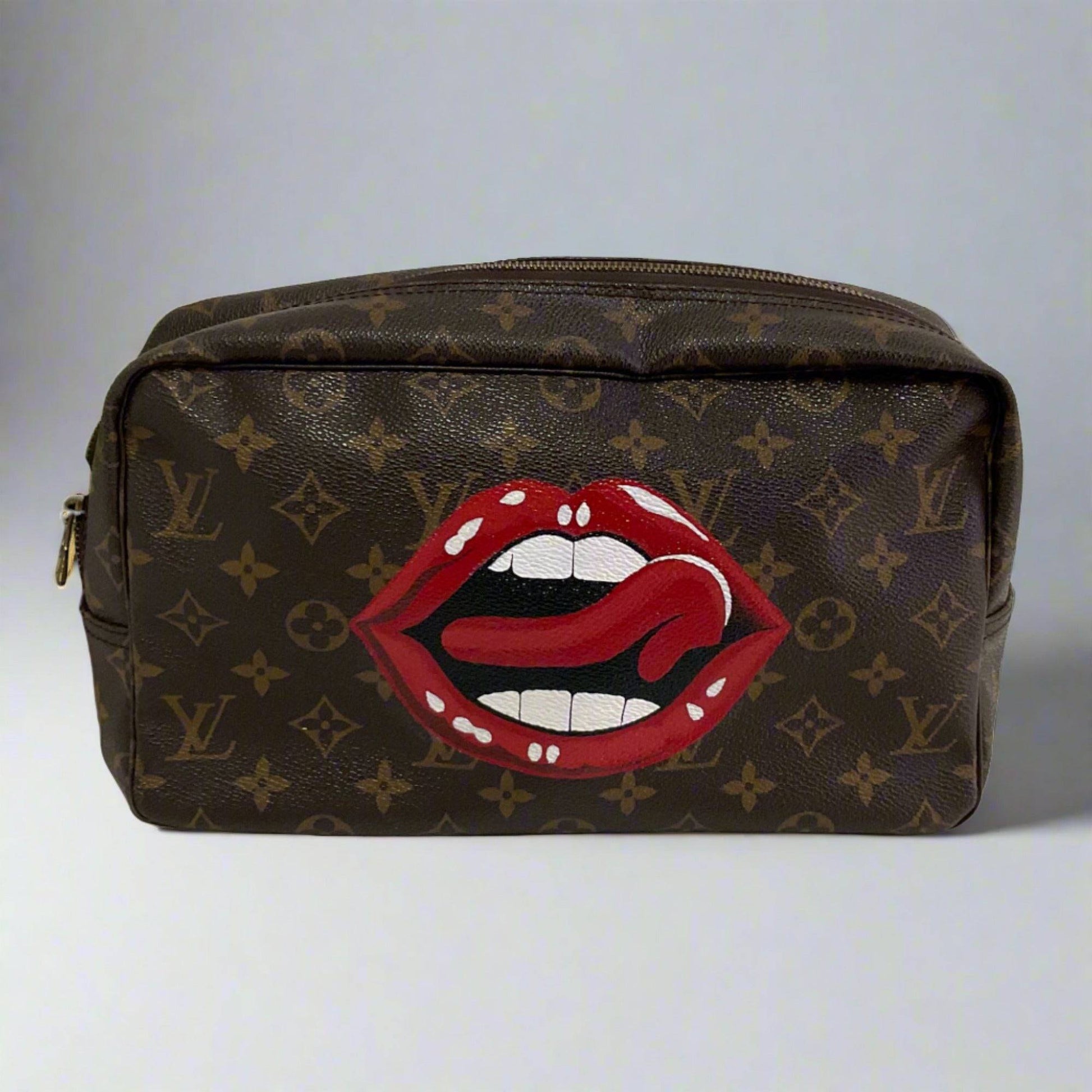 Hand painted Louis Vuitton Bag
