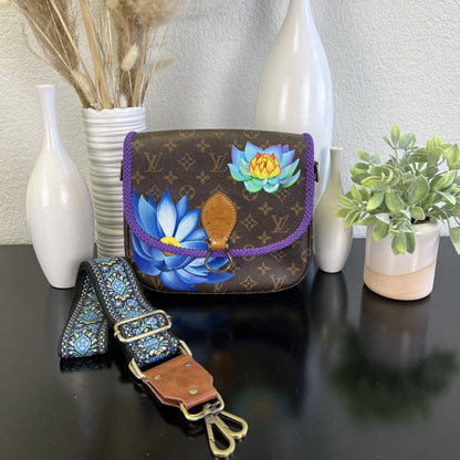 Hand painted Louis Vuitton Bag
