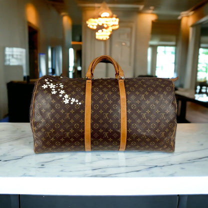 Hand painted Louis Vuitton Bag