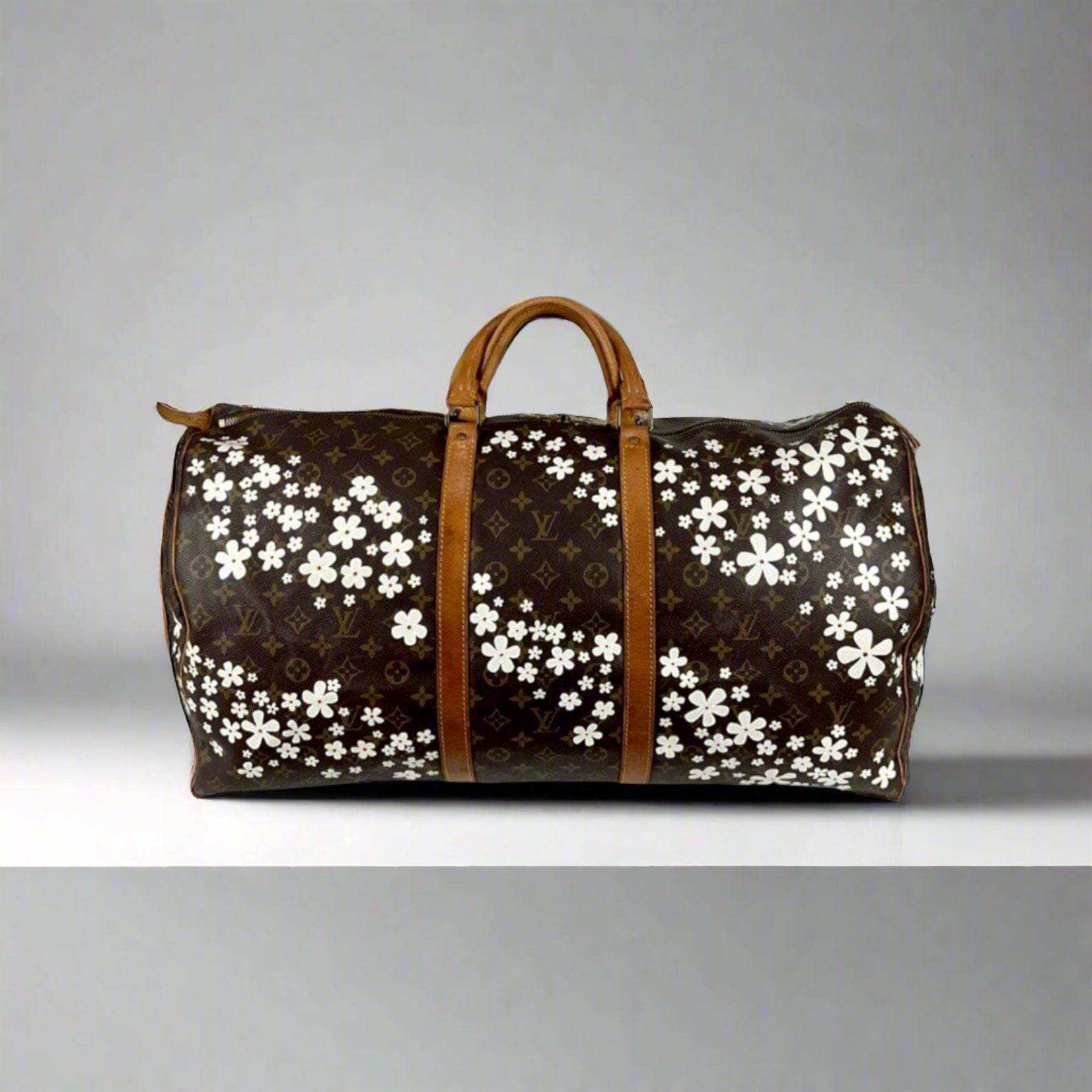 Hand painted Louis Vuitton Bag