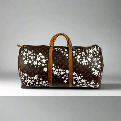 Hand painted Louis Vuitton Bag