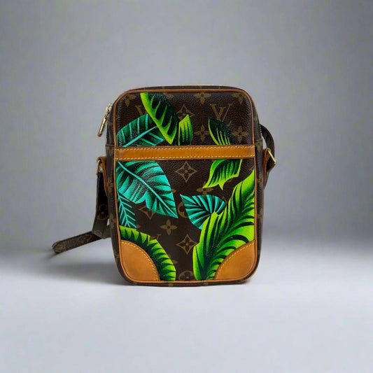 Hand painted Louis Vuitton Bag