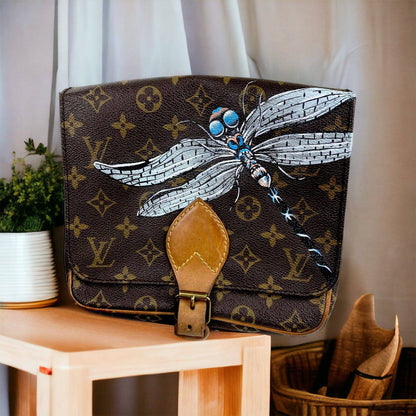 Hand painted Louis Vuitton Bag