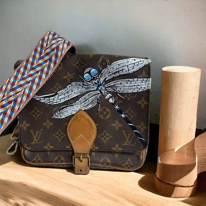 Hand painted Louis Vuitton Bag