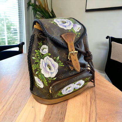 Hand painted Louis Vuitton Bag
