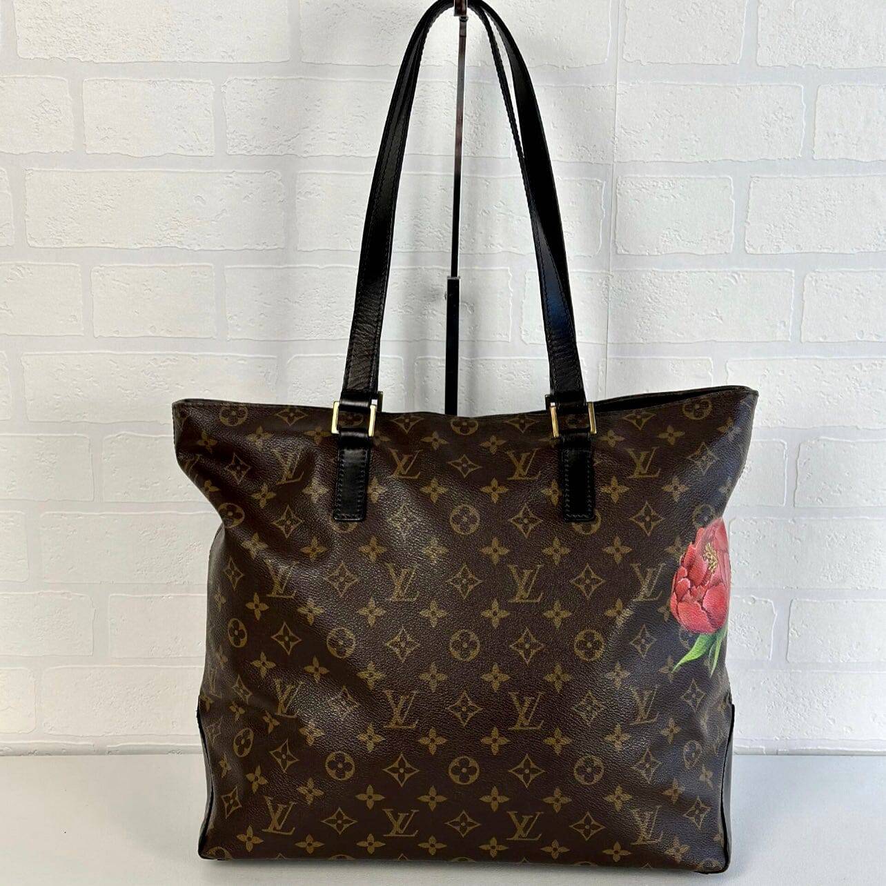 Hand painted Louis Vuitton Bag