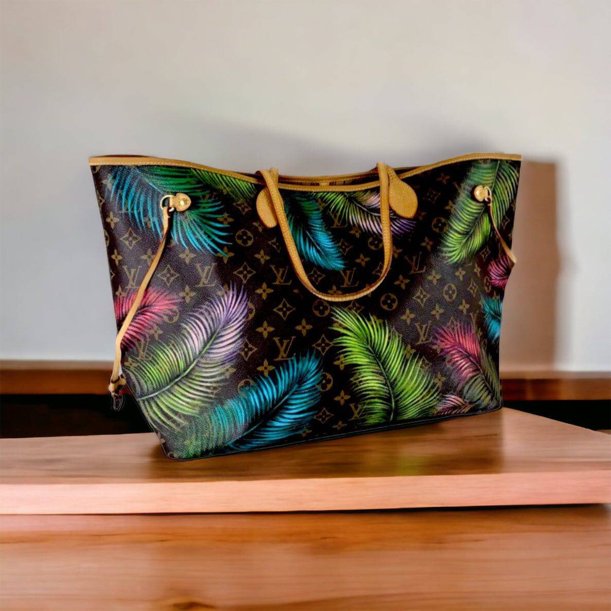 Hand painted Louis Vuitton Bag