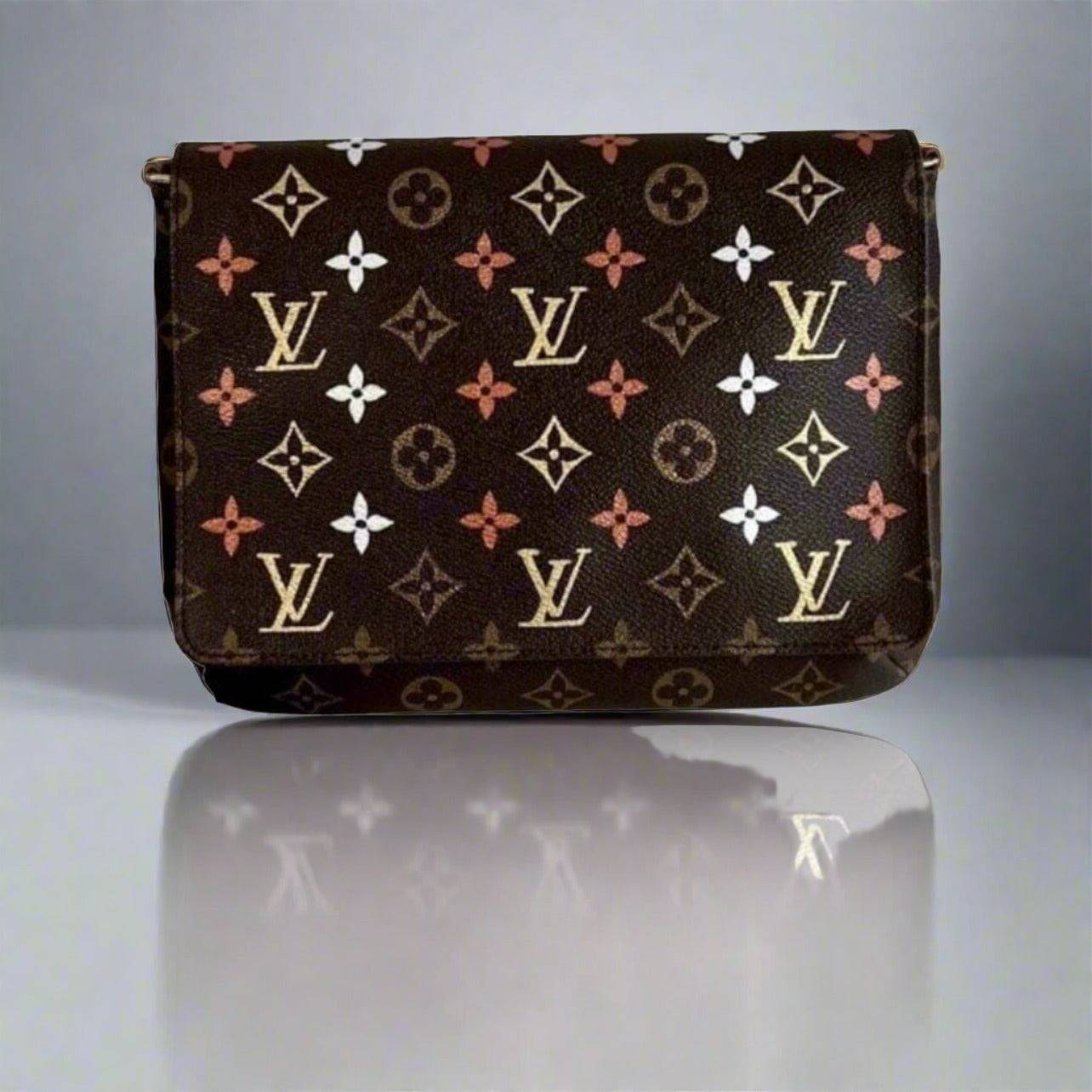 Hand painted Louis Vuitton Bag