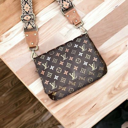 Hand painted Louis Vuitton Bag