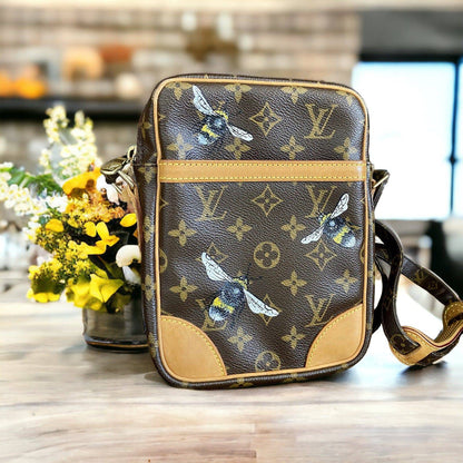 Hand painted Louis Vuitton Bag