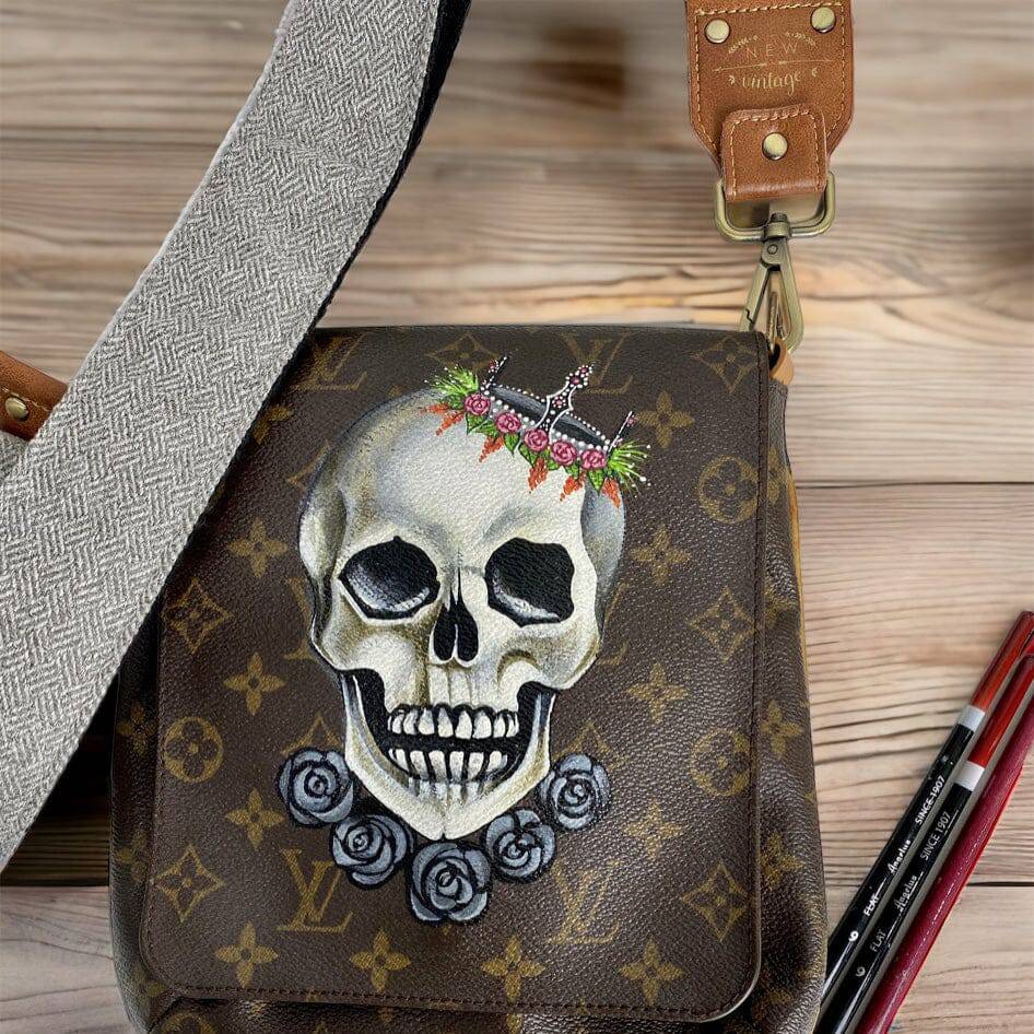 Hand painted Louis Vuitton Bag