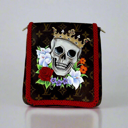 Hand painted Louis Vuitton Bag