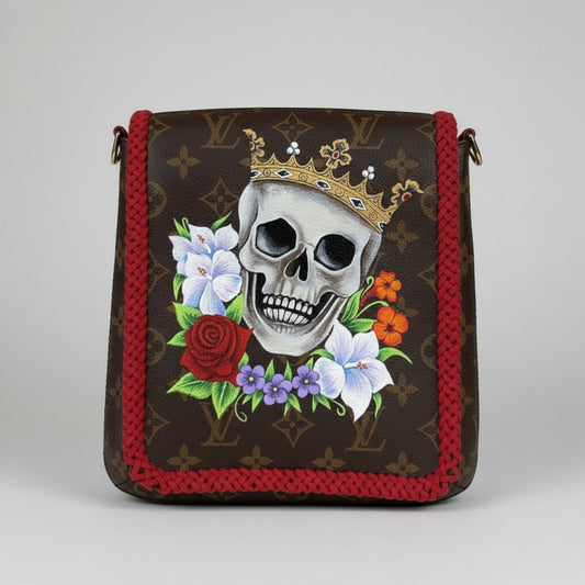 Hand painted Louis Vuitton Bag