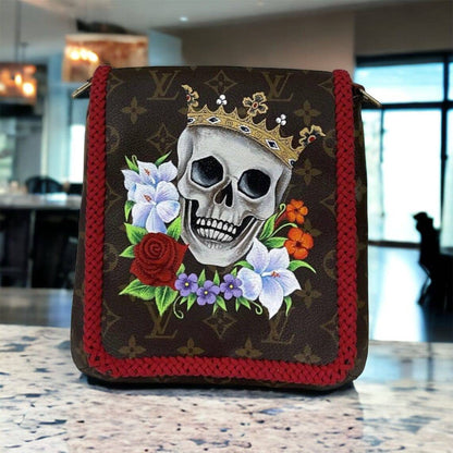 Hand painted Louis Vuitton Bag