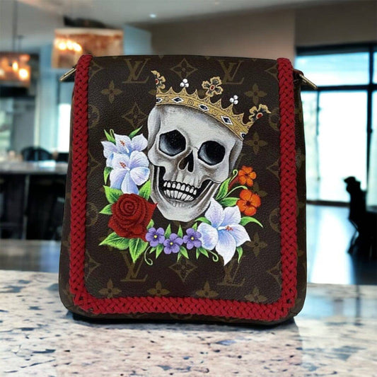 Hand painted Louis Vuitton Bag
